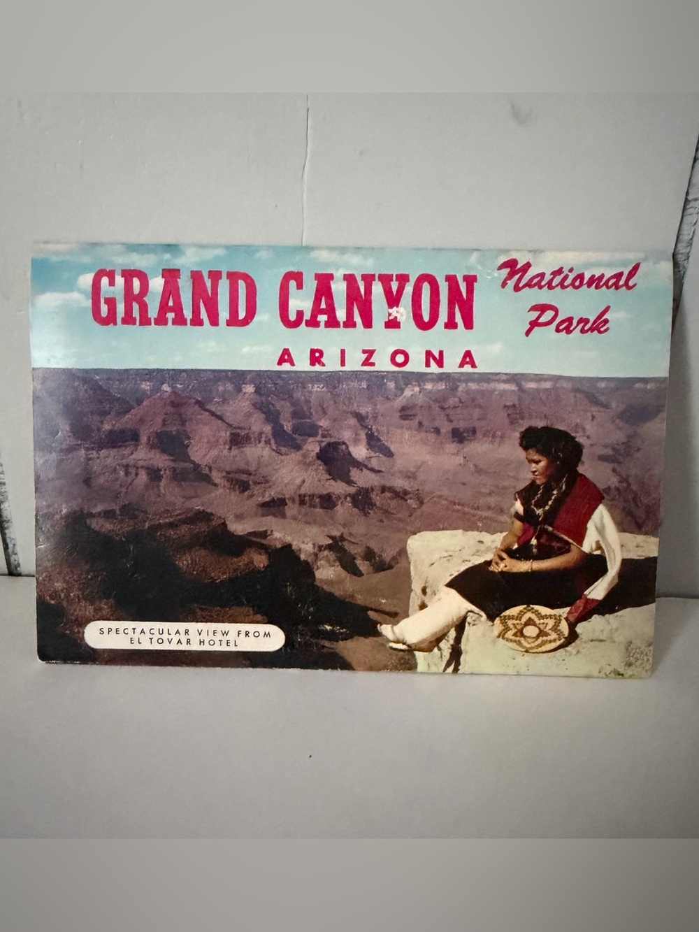 Vintage Grand Canyon National Park Arizona Souvenir Fold-Out Postcard Folder